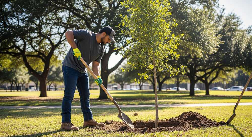tree planting Austin TX