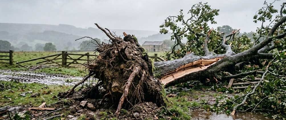storm damage tree removal